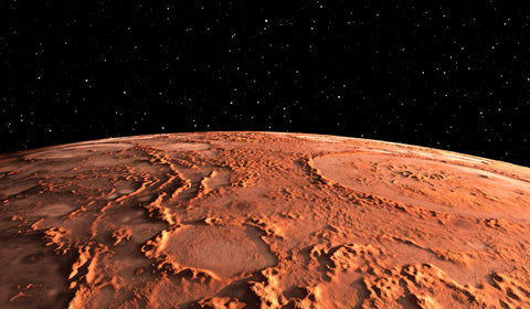 Mars Astrologie: Roter Planet Nahaufnahme