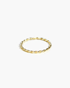 LIA Layering Ring | Sterling Silber & 18K Goldplattierung