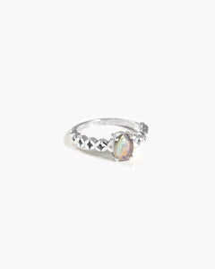 LILITH Labradorit Ring | Sterling Silber & 18K Goldplattierung