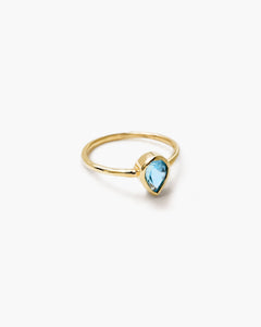 TORIN Topas Ring | Sterling Silber & 18K Goldplattierung