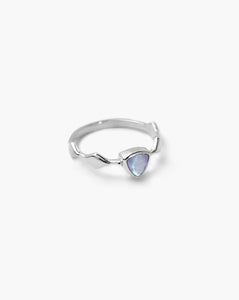 DIANA Labradorit Ring | Sterling Silber