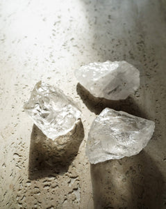 Bergkristall Set | TrioGems | 3 Bergkristalle im Set